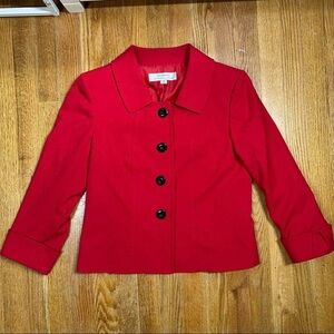 Tahari red blazer